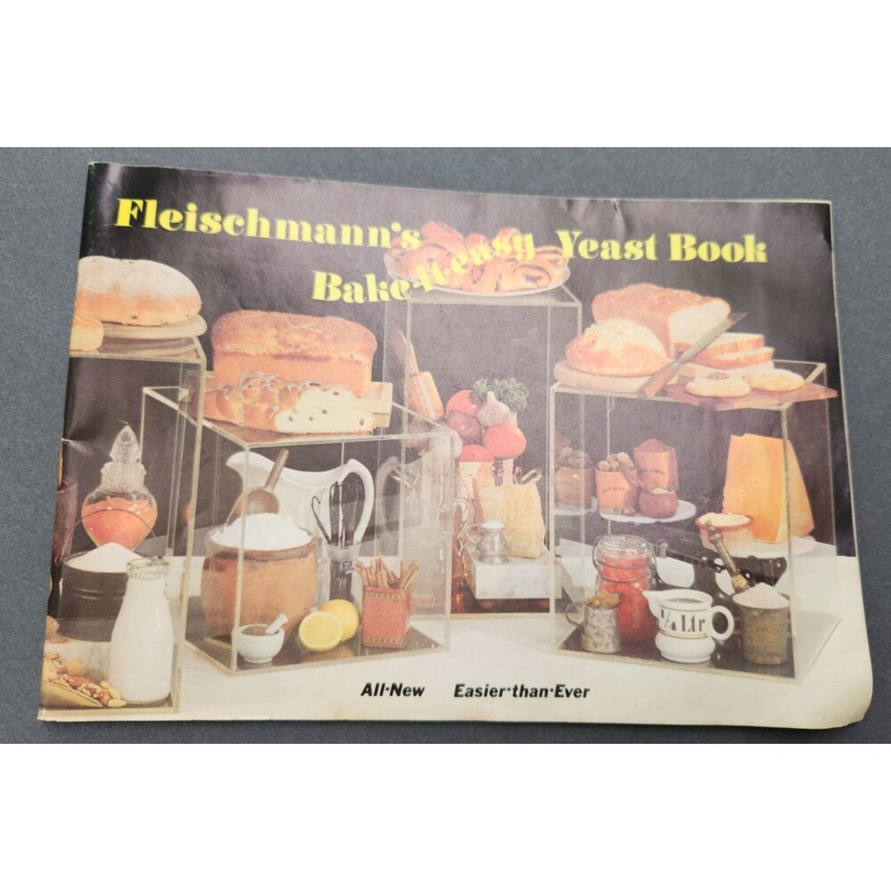 Fleischmann's Bake-It-Easy Yeast Book Cookbook Recipes Pamphlet